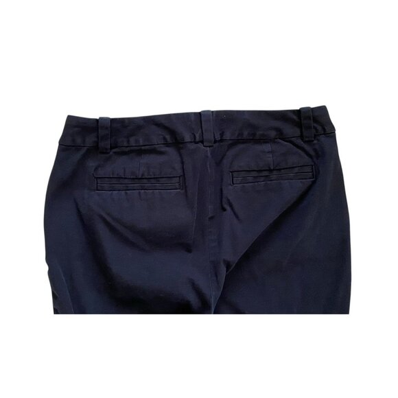 Eddie Bauer Womens Shaw Fit Faded Black‎ Straight Leg Chino Pants Size 8 Casual - Picture 4 of 7